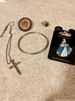 Group shot of all five jewelry items