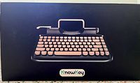 Retail box front showing image of KnewKey Rymek keyboard