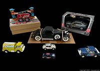 Group shot of all seven vehicles