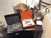 All barware items grouped together