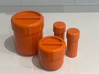 full set: two canisters and two shakers