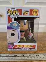 Front view of boxed Mrs. Nesbit Funko Pop #518