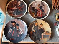 All four plates overview