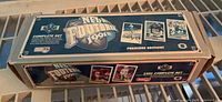 Top view of Upper Deck 1991 NFL Football set box