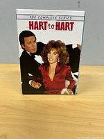 Front cover of sealed Hart to Hart complete series DVD set