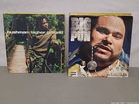 Bushman and Big Pun record sleeves front view