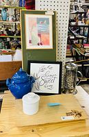 Group shot showing all six items together