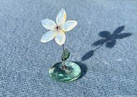 Front left view showing full figurine and base