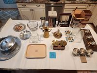 overview of entire lot on countertop
