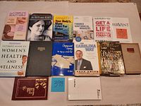 All twelve books laid out front covers visible