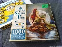 Front of Disney Little Mermaid 1000-piece Signature Puzzle box
