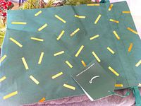 Green Amazon gift bag close-up