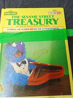 Front cover of Volume 10 from The Sesame Street Treasury showing series branding and cover art