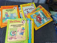 Group view showing all five Disney beginning reader books