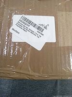 Shipping label showing title Warriors Box Set Volumes 1-6 and condition Newitem