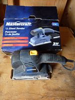 Mastercraft 1/3 sheet sander box front