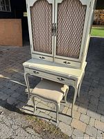 Full view of desk-hutch unit