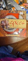 Front of boxed spice kit showing title and window revealing contents