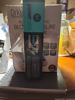 Front view of Powr Labs heart rate monitor box and DrKea+ blood pressure monitor box