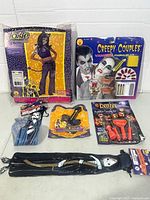 All six packaged items arranged together