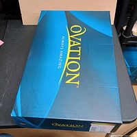 Ovation branded retail box