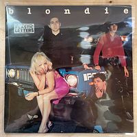 Front cover showing Blondie band image and album title