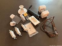 Group shot of all electrical items