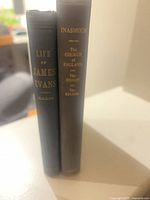 Book spines showing titles and authors