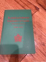 Green cloth hardcover The Argyll and Sutherland Highlanders of Canada 1928-1953 front cover