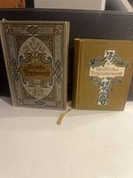 Front covers of both miniature prayer books