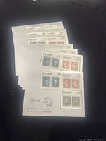 Stack of Capex 1978 souvenir sheets