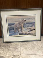 Framed print showing full artwork and frame