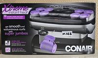 Front of boxed Conair Xtreme Instant Heat roller set showing product image and roller count