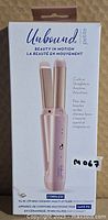 Front of boxed Conair Unbound Petite ceramic multi-styler