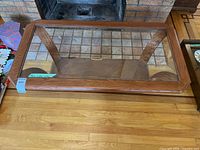 Full view of coffee table front