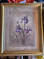 Front view of framed print showing full image and frame