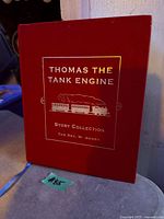 Front view of red slipcased Thomas The Tank Engine Story Collection book
