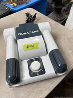 Duracare dryer folded with timer dial visible