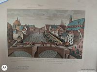 Front view of lithograph showing artwork details