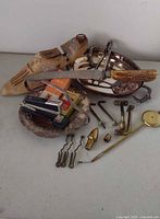 Group shot of entire lot on table