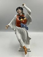Full view front of Herend porcelain figurine