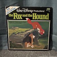 Front sleeve showing title artwork and catalog number