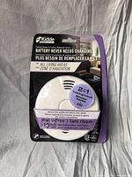 Front of sealed Kidde talking smoke and CO alarm package