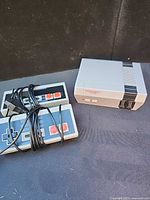 Console and two controllers overview