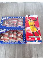 Overview of all three boxed Starting Lineup sets