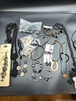 Full layout showing all jewellery items