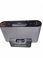 Angled top view showing controls and dock cradle