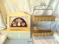 Both wall shelves side by side