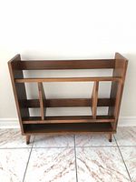 Front view of entire bookcase