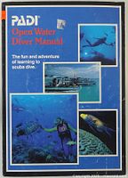 Front cover of PADI Open Water Diver Manual